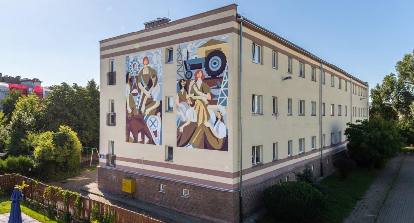 Panny Ursusa mural
