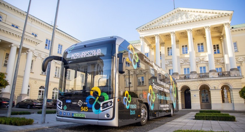Autobus wodorowy. Źródło: ztm.waw.pl