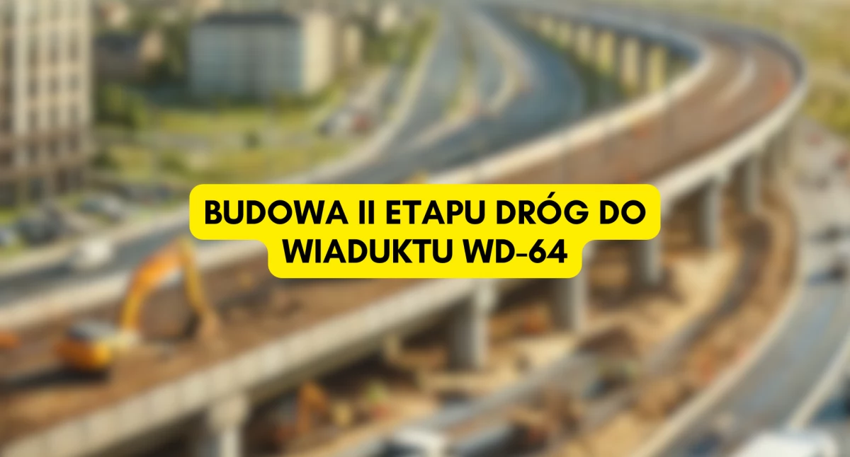 Działania służb, Rozpoczęcie etapu budowy dróg dojazdowych wiaduktu Ursusie - zdjęcie, fotografia
