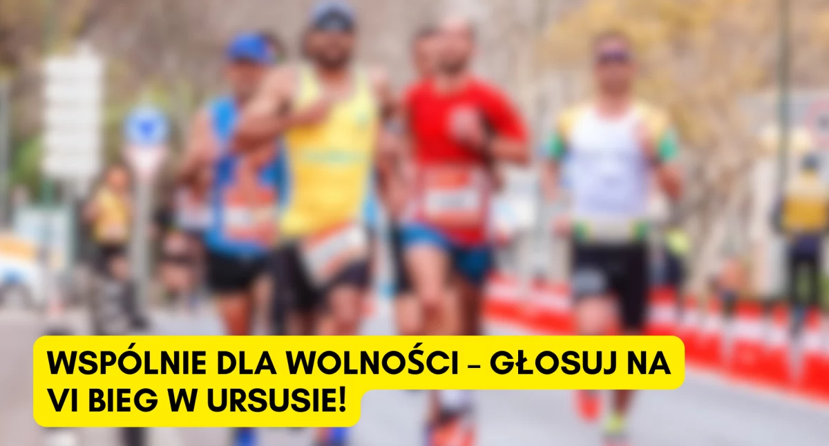 Bieganie, Głosuj Wolności Ursusie! - zdjęcie, fotografia