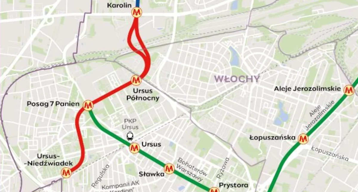 Inwestycje, Przełom Ursusa Ruszył przetarg przedłużenie linii - zdjęcie, fotografia