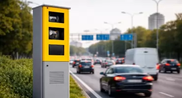 Fotoradar-rekordzista wrócił do Ursusa - Aleje Jerozolimskie znów pod nadzorem