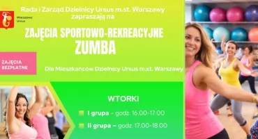 Bezpłatne zajęcia zumby w Ursusie