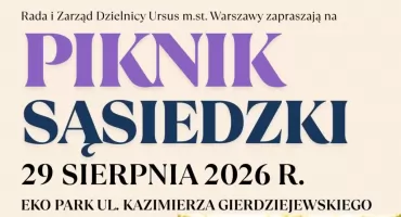 Piknik Sąsiedzki i Silent Disco w Ursusie. Czeka mnóstwo bezpłatnych atrakcji