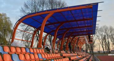 Zadaszenie trybuny na stadionie OSiR Ursus